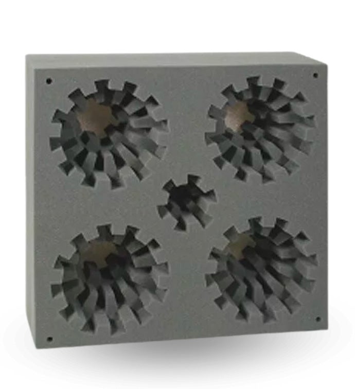 Transporter 5 Hole 2.5" to 10" diameter - Case of 3