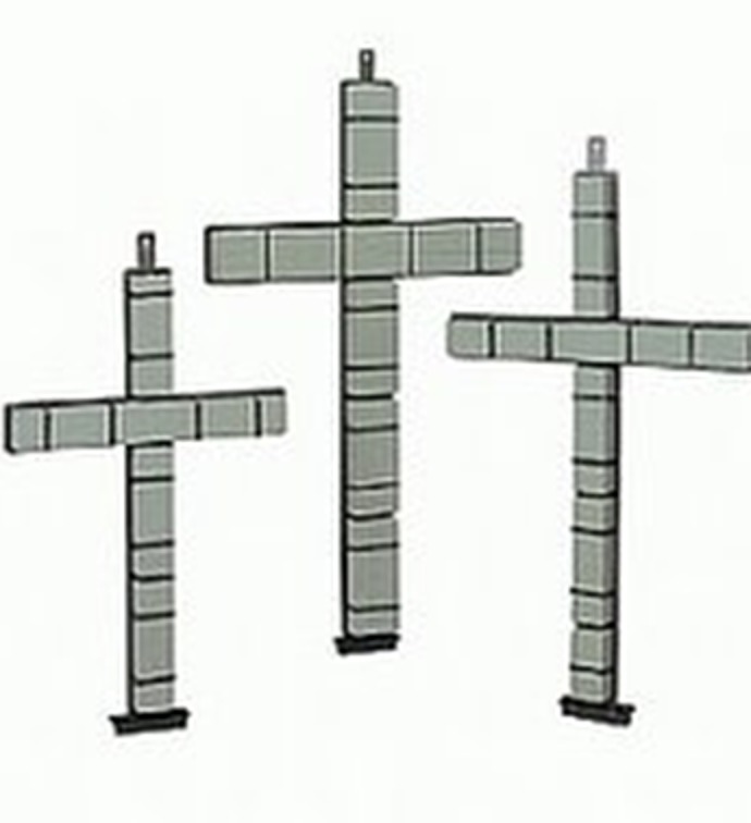 36" Cross - Case of 4
